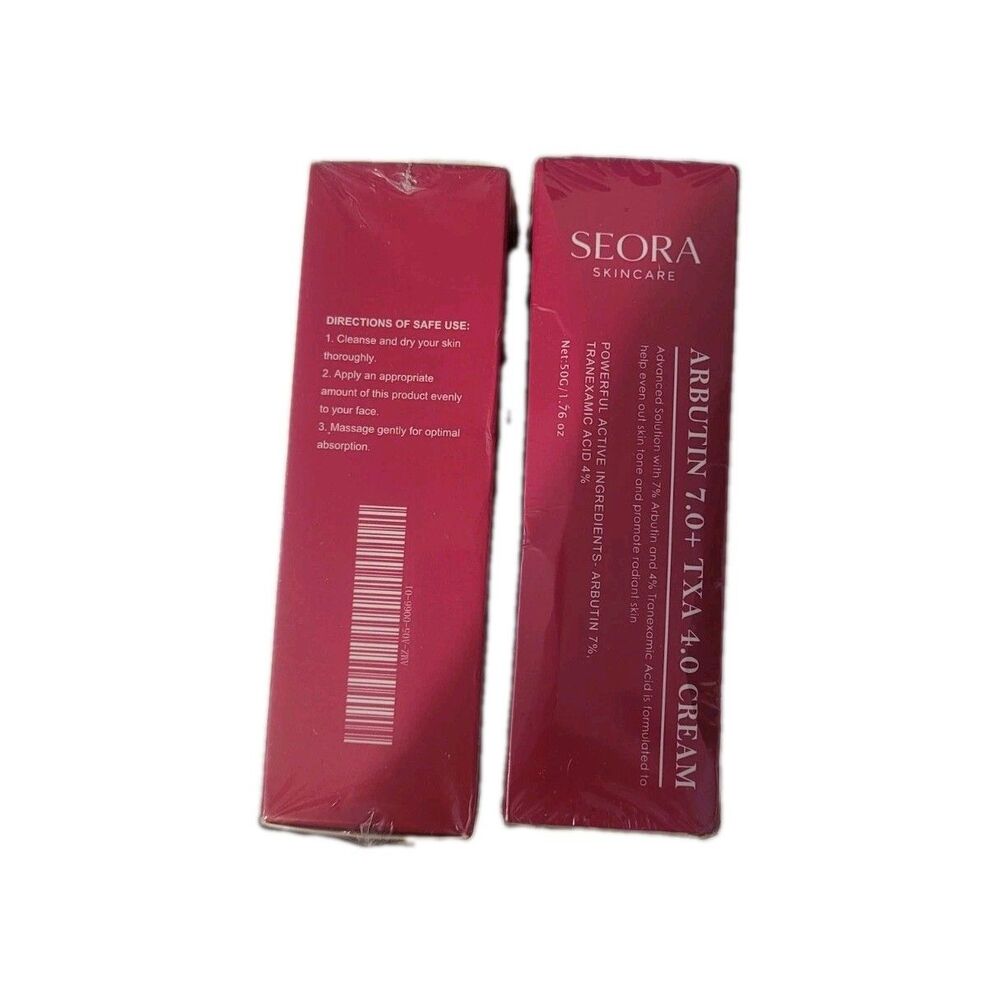 Seora Arbutin 7.0 + TXA 4.0 Cream,  2 Pack 1.76 Oz Each